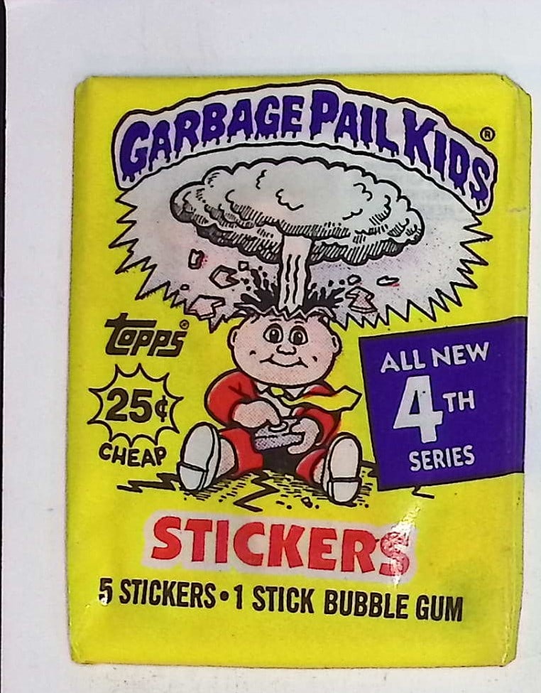 1986 Topps Vintage Garbage Pail Kids Retail Box Wax Pack - 4th Series (1 of 1)