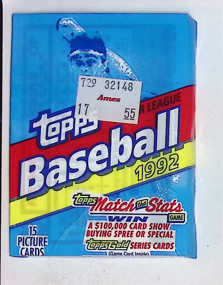 1992 Topps Vintage Series 1 Baseball Cards RETAIL BOX WAX PACK, Sports Cards Rookie Cards (1 of 1)
