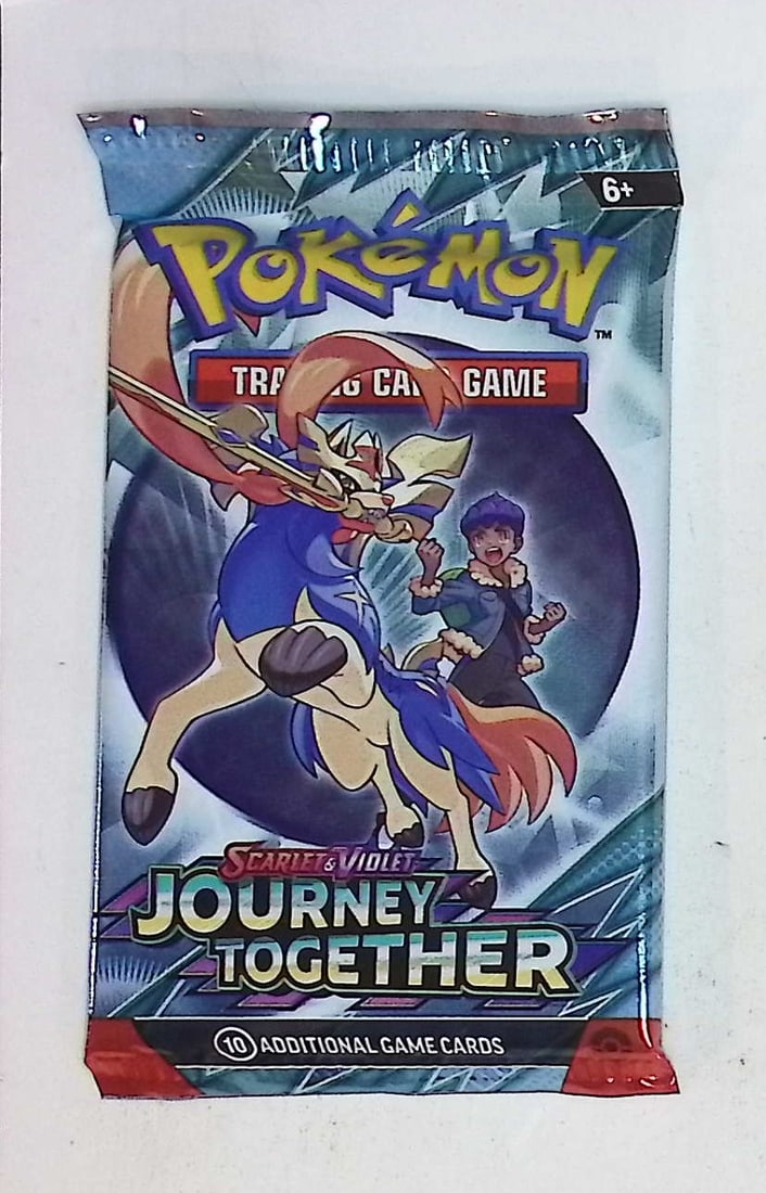 2025 Pokemon Scarlet & Violet Journey Together 10 Card TCG Sleeved Booster Pack Charizard: Pokemon Trading Card Game Cards, Charizard, Pikachu, Mewto, EX, Referse Holo, Holo Rare Cards, Secret Rare Cards, Full Art Cards, Evee, 3 Stars Ultra Rare Cards, Double Rare, Illustration Rare, Specia