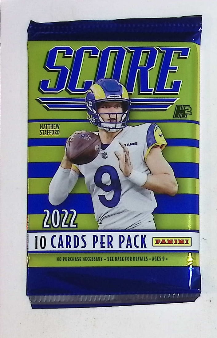 2022 Panini Score Football H2 Box Pack Sports Card Rookie NFL Trading Cards: Score Football NFL Trading & Sports Cards, Rookie Cards in this Set are Ja'Marr Chase, Amon Ra-St. Bown, Trevor Lawrence, Sports Cards for Sale Near Me, Auction Lots for Sale on Line