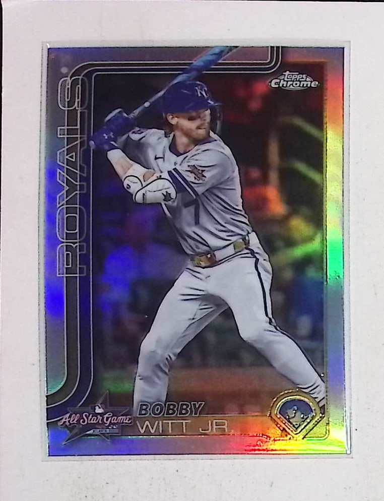 Bobby Witt, Jr Refractor 2025 Topps Chrome Update Series All-Star Game #ASGC-25 (1 of 2)