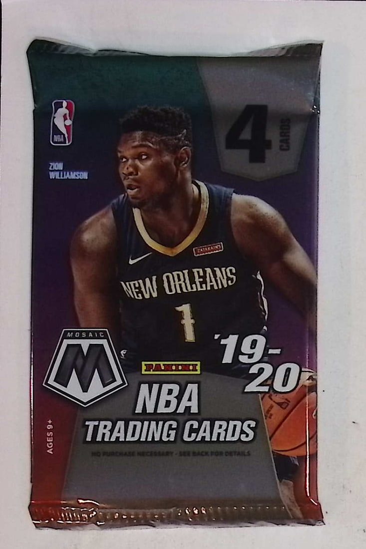 2019-20 Panini Mosaic Basketball Blaster Box Pack - RC's: Zion Williamson & Ja Morant (1 of 1)