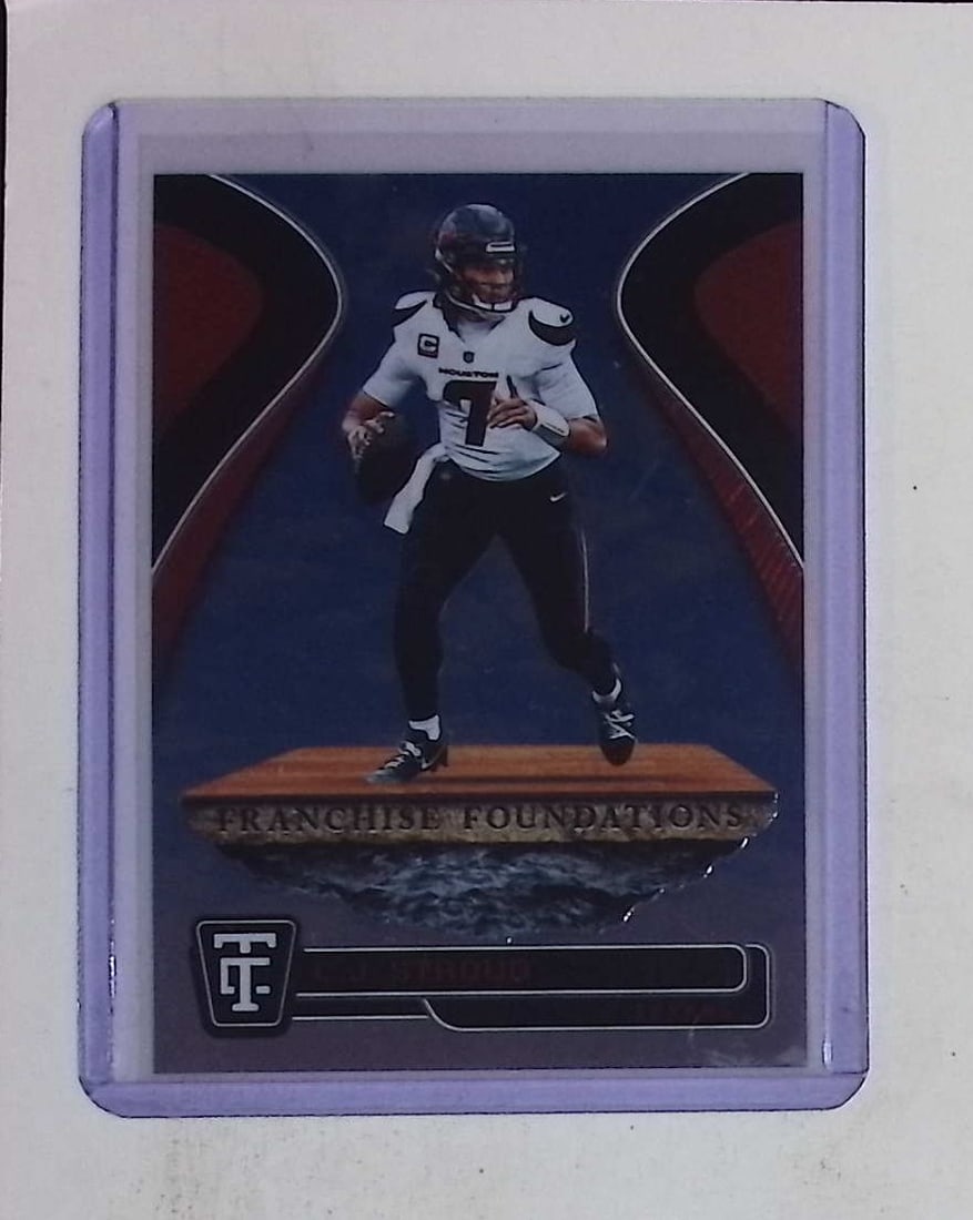 C.J. Stroud Mirror Red 196/399 2024 Panini Totally Certified #3 Houston Texans (1 of 2)