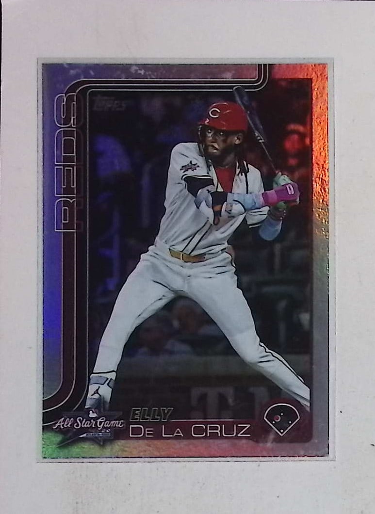 Elly De La Cruz Rainbow Foil 2025 Topps Update Series All-Star Game #ASG-21 (1 of 2)