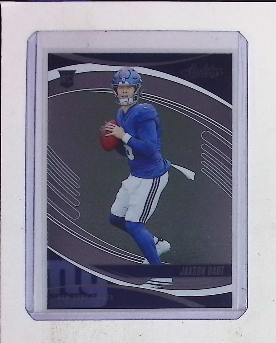 Jaxson Dart Rookie Card 2025 Panini Absolute #137 NY Giants (1 of 2)