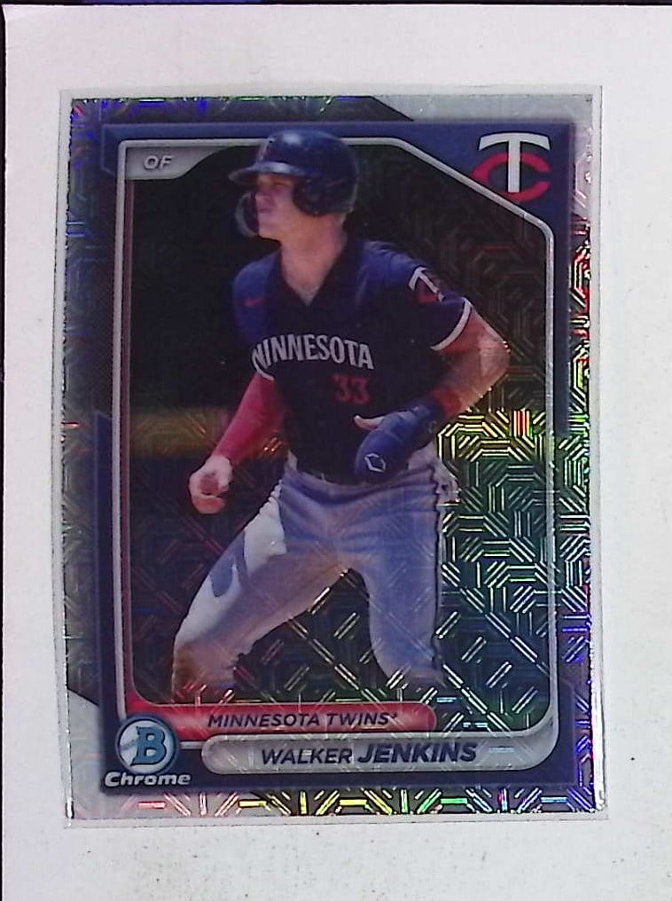 Walker Jenkins Mojo Refractor 2024 Bowman Chrome Prospect #BCP-204 (1 of 2)