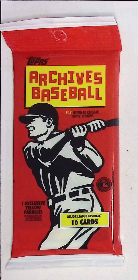 2024 Topps Archives Baseball Card HANGER VALUE PACK Sports Cards (1 of 1)