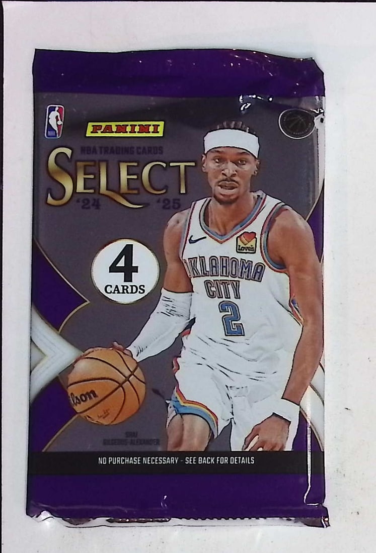 2024-25 Panini Select Basketball Card MEGA BOX PACK (1 of 1)