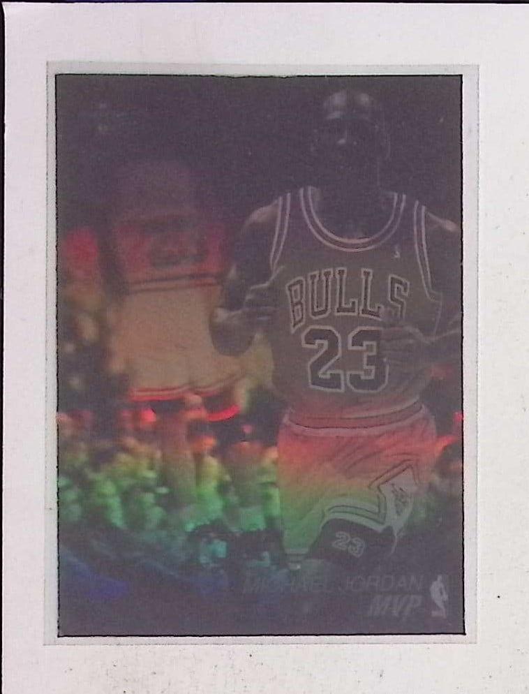 Michael Jordan MVP Award Winner Hologram 1991 Upper Deck #AW4 Chicago Bulls (1 of 2)