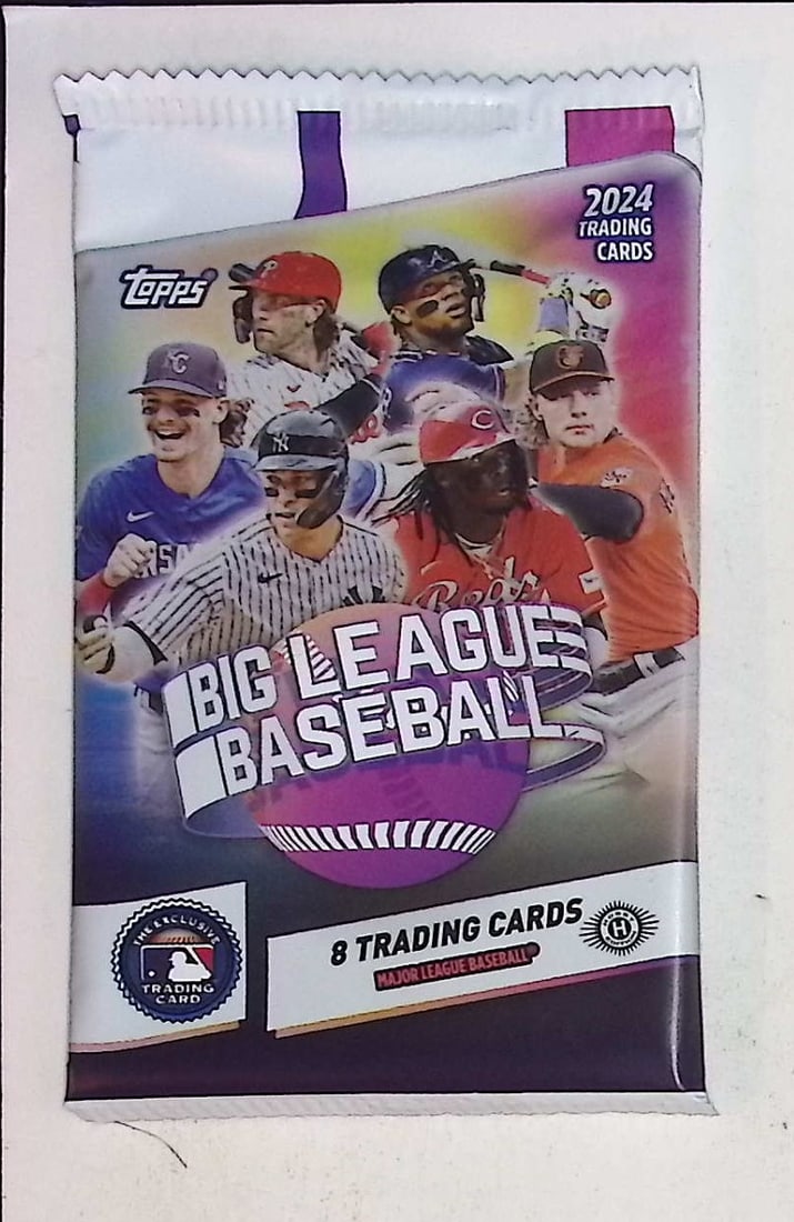 2024 Topps BIG LEAGUE Baseball HOBBY BOX PACK - Paul Skenes, Elly De La Cruz Rookie Cards (1 of 1)