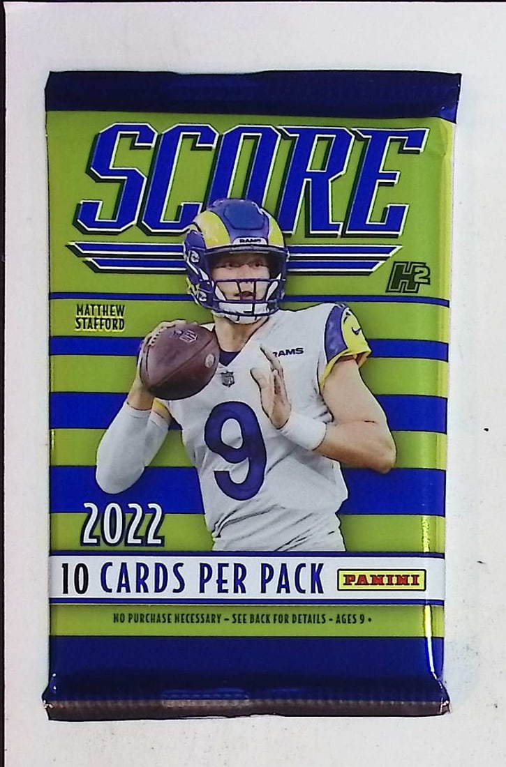 2022 Panini Score Football H2 Box Pack Sports Card Rookie NFL Trading Cards: Score Football NFL Trading & Sports Cards, Rookie Cards in this Set are Ja'Marr Chase, Amon Ra-St. Bown, Trevor Lawrence, Sports Cards for Sale Near Me, Auction Lots for Sale on Line