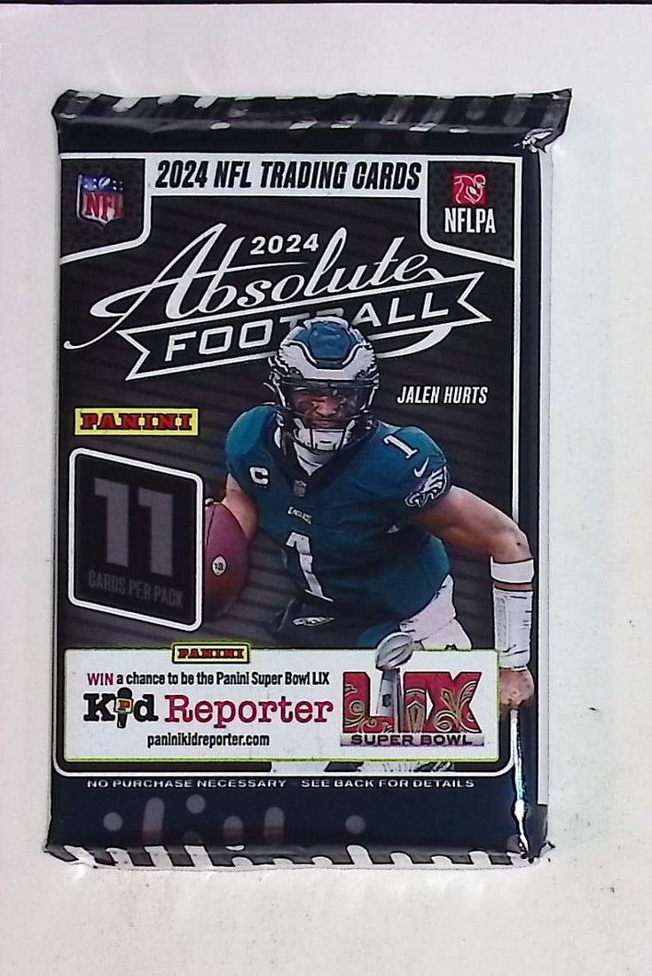 2024-25 Panini Absolute Football Card Blaster Box Pack - Jayden Daniels Sports Cards (1 of 1)