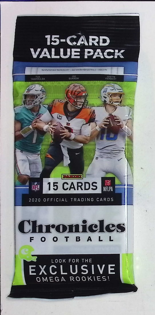 2020 Panini Chronicles Football Card Hanger Value Pack, Sports Cards, Football Cards (1 of 1)