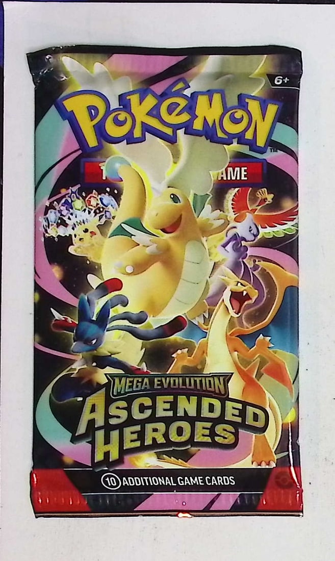 2025 Pokemon Ascended Heroes Card Booster Pack Charizard Newest Pokemon Set (1 of 1)
