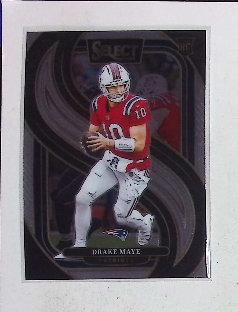 Drake Maye Rookie Card 2024 Panini Select Premier Level #113 (1 of 2)