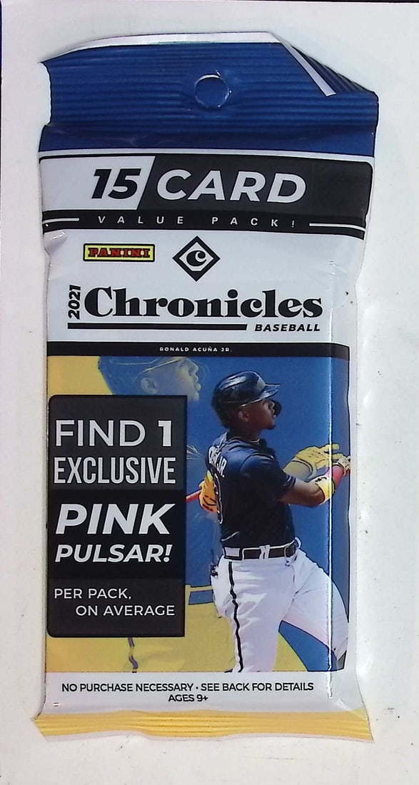 2021 Panini Chronicles BASEBALL HANGER VALUE FAT PACK (1 of 1)