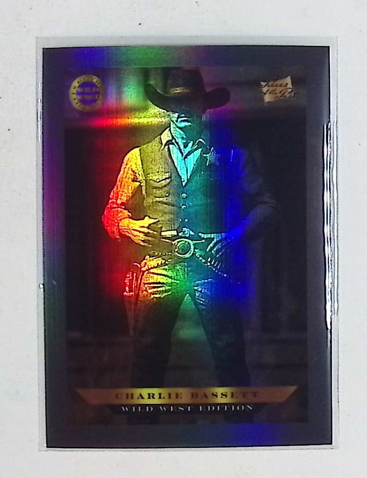 2025 Pieces of the Past Charlie Bassett Marshall Dodge City Kansas Refractor Super Products #B-712 (1 of 2)