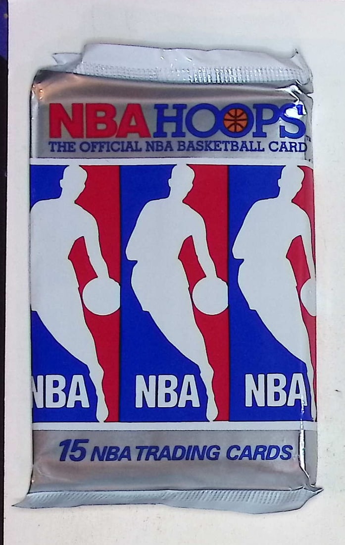 1990 NBA Hoops SERIES 1 Vintage Basketball Cards Retail Box Pack New Factory Sealed (1 of 1)