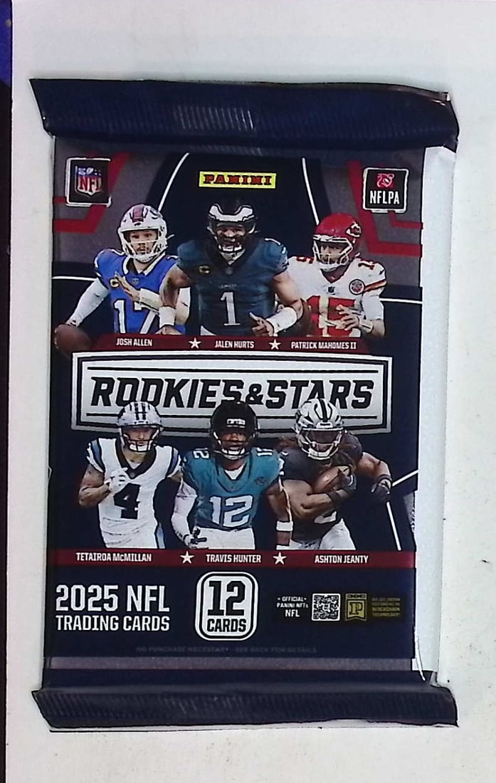 2025-26 Panini Rookies & Stars Football BLASTER BOX PACK Jaxson Dart, Travis Hunter, Emeka Egbuka (1 of 1)