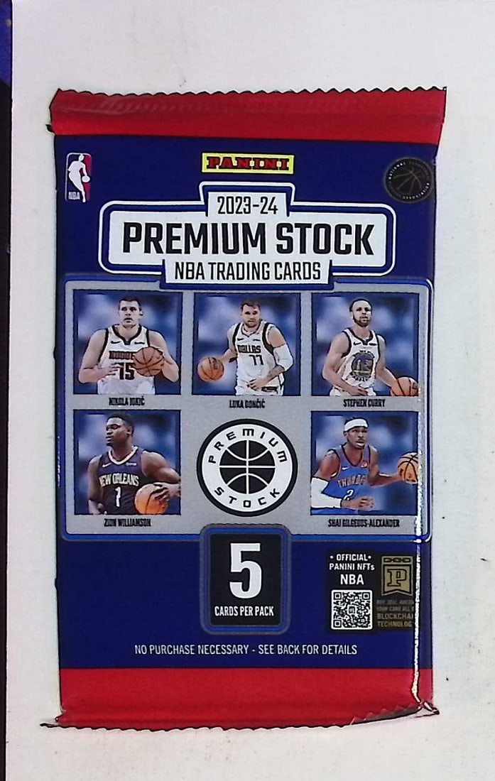 2023-24 Panini NBA Hoops Premium Stock Basketball Card BLASTER BOX PACK - Victor Wembanyama: Panini Basketball NBA Trading & Sports Cards, Rookie Cards in this Set are Victor Wembanyama, Brandon Miller, Scoot Henderson, Amen Thompson, Numbered, Cracked Ice, Attack the Rack, SSP, SP, Anthony E