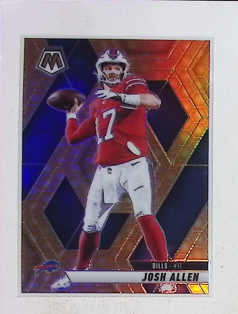 Josh Allen SSP Case Hit Honeycomb 2025 Panini Mosaic #150 Buffalo Bills (1 of 2)