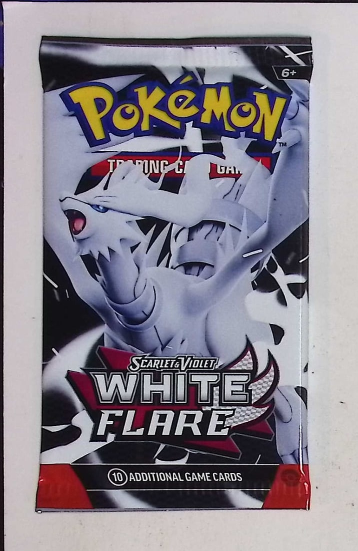 2025 Pokemon Scarlet & Violet White Flare 10 Card Booster Pack Charizard: Pokemon Trading Card Game Cards, Charizard, Pikachu, Mewto, EX, Referse Holo, Holo Rare Cards, Secret Rare Cards, Full Art Cards, Evee, 3 Stars Ultra Rare Cards, Double Rare, Illustration Rare, Specia