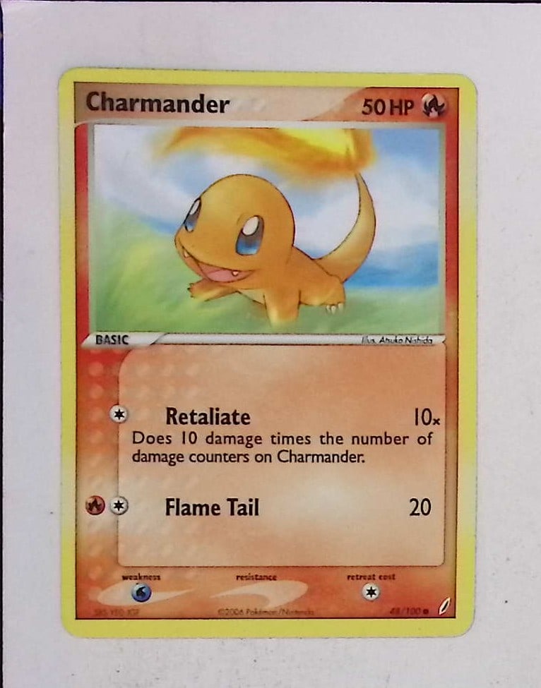 2006 Pokemon Crystal Guardians Charmander #48/100 (1 of 2)
