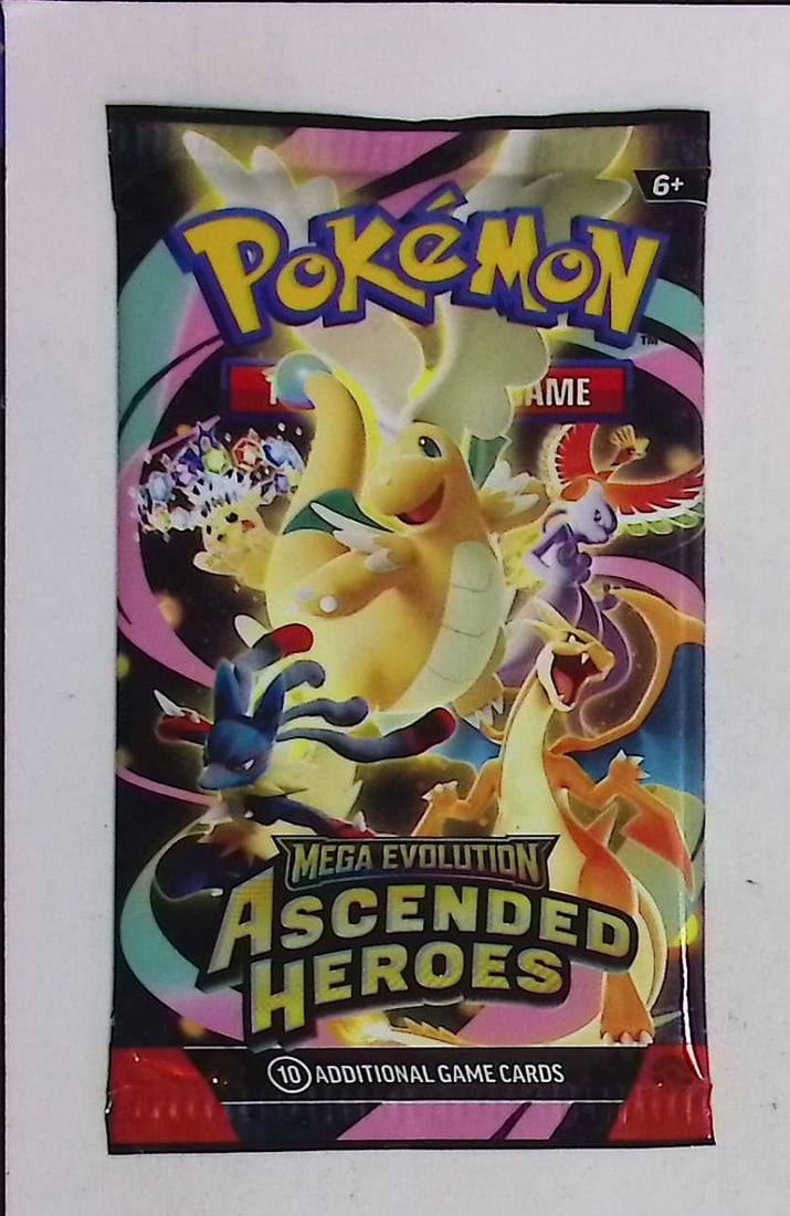 2025 Pokemon Ascended Heroes Card Booster Pack Charizard Newest Pokemon Set (1 of 1)