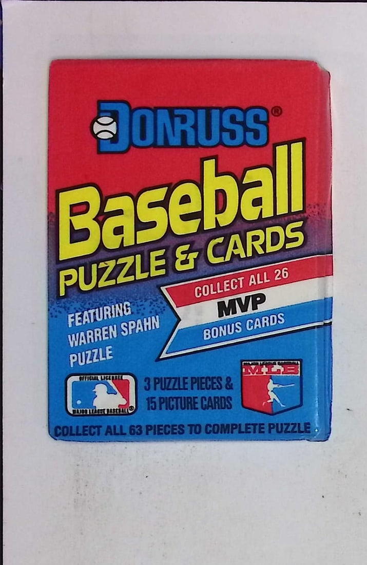 1989 Donruss Vintage Baseball Card Sealed Retail Box Pack Ken Griffey, Jr Rookie Card (1 of 1)