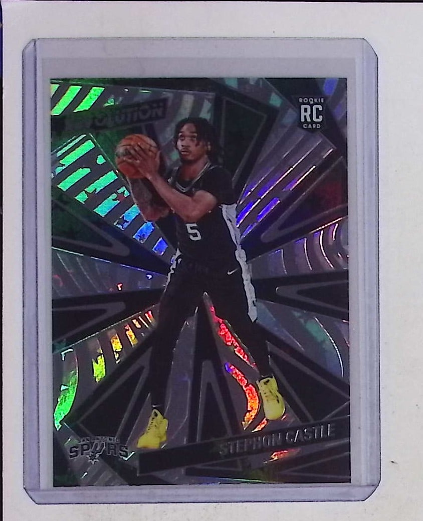Stephon Castle Rookie Card Astro 2024 Panini Revolutioin #116 (1 of 2)