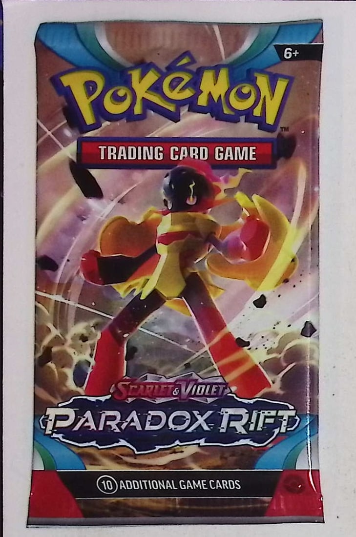 2023 Pokemon Scarlet & Violet Paradox Rift 10 Card TCG Booster Pack, Charizard, Pikachu, Holo: Pokemon Trading Card Game Cards, Charizard, Pikachu, Mewto, EX, Referse Holo, Holo Rare Cards, Secret Rare Cards, Full Art Cards, Evee, 3 Stars Ultra Rare Cards, Double Rare, Illustration Rare, Specia