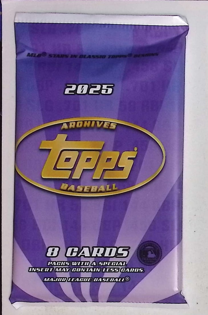 2025 Topps ARCHIVES Baseball BLASTER BOX PACK - MLB Trading Cards (1 of 1)