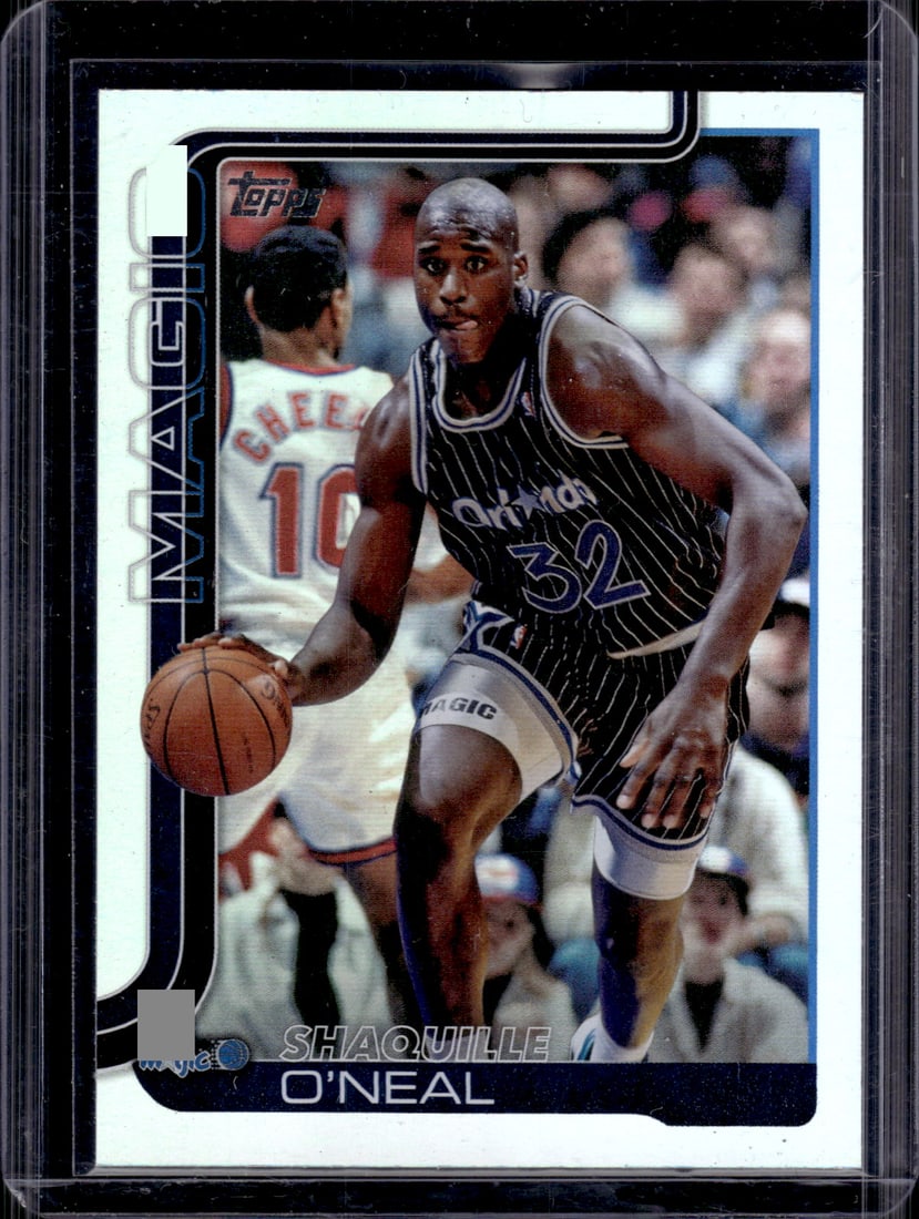 Shaquille O'Neal Rainbow Foil 2025-26 Topps #260 Magic, Lakers (1 of 2)