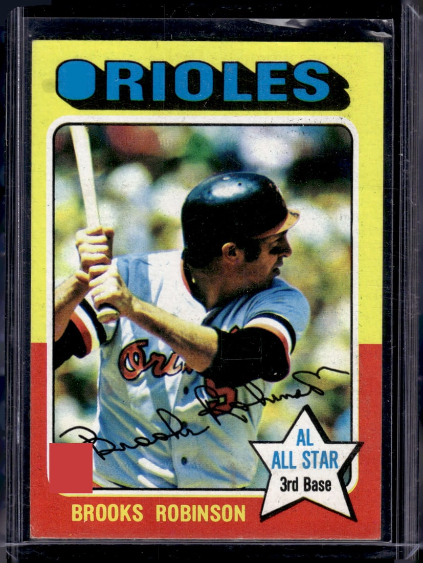 Brooks Robinson 1975 Topps #50 Baltimore Orioles (1 of 2)