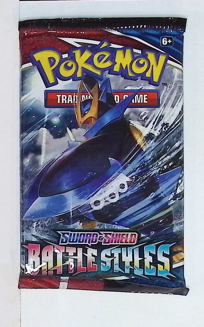 Pokemon Sword and Shield Battle Styles 10 Card Booster Pack Charizard Pikachu Holo Rare Cards (1 of 1)