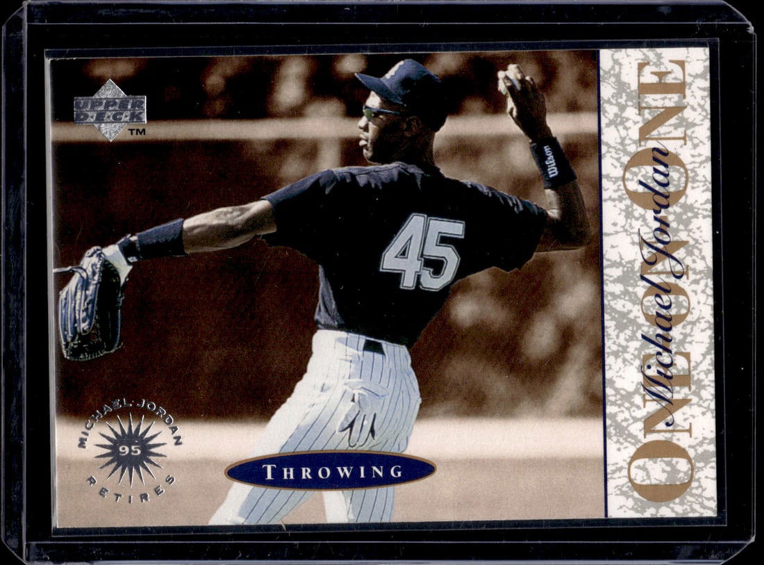 Michael Jordan 1995 Upper Deck #1 Chicago White Sox (1 of 2)