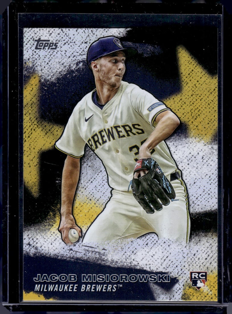 Jacob Misiorowski Rookie Card Stars of MLB 2026 Topps #SMLB-26 Milwaukee Brewers (1 of 2)