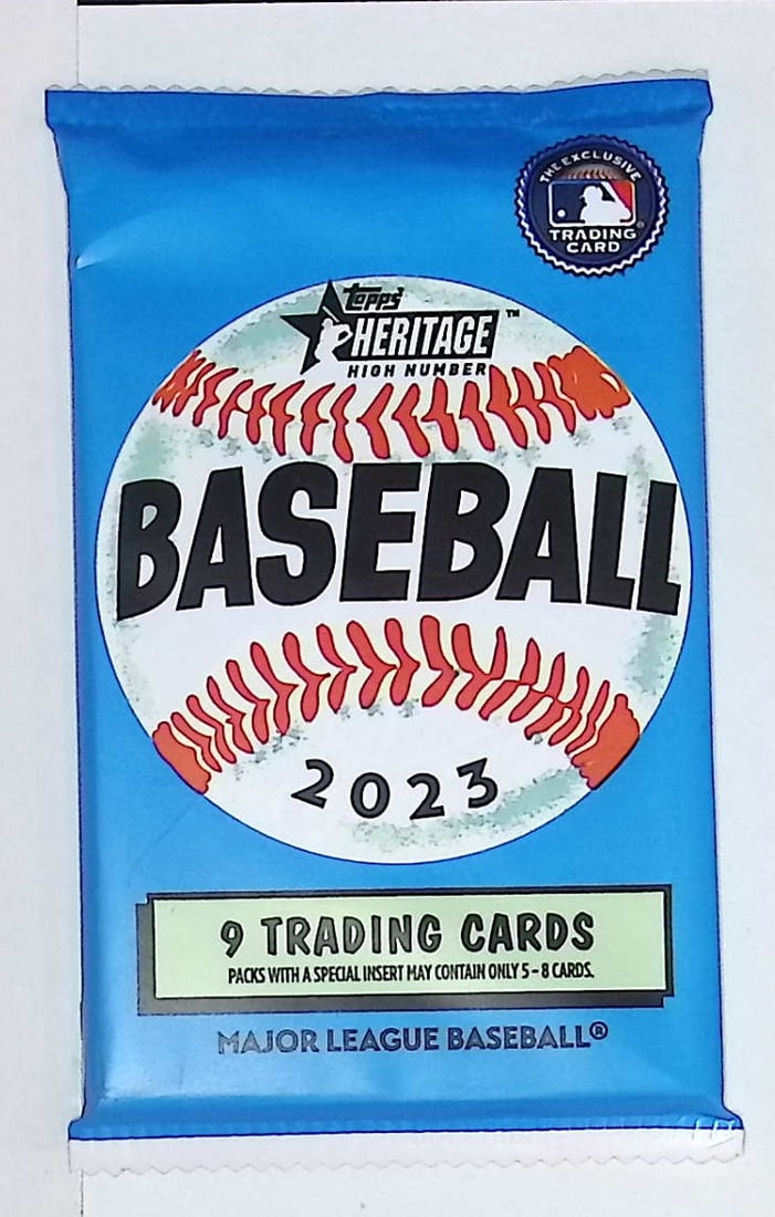 2023 Topps Heritage Baseball Card HIGH NUMBER BLASTER BOX PACK, Sports Cards, Rookie Cards, MLB (1 of 1)