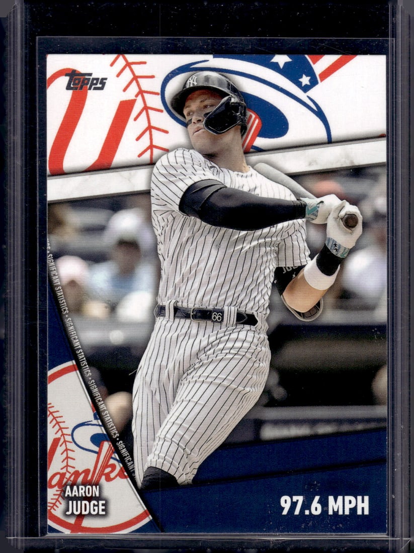 Aaron Judge Significant Statistics 2024 Topps #SS-4 New York Yankees (1 of 2)