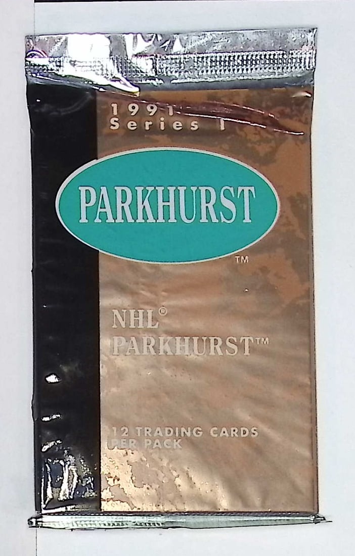 1991 Parkhurst Series 1 Hockey Card Retail Box Pack - Emerald Ice Inserts, Wayne Gretzky (1 of 1)