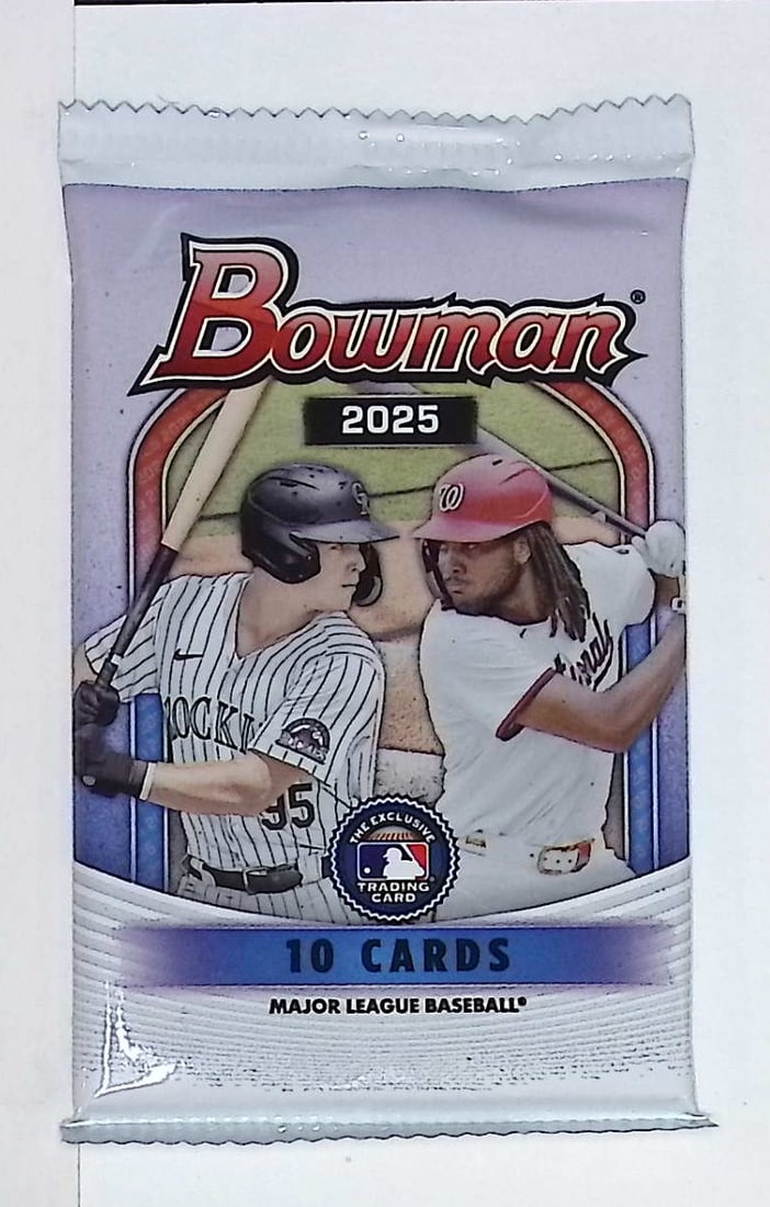 2025 Bowman Baseball Cards Monster Mega Box Pack, James Wood Rookie Card (1 of 1)