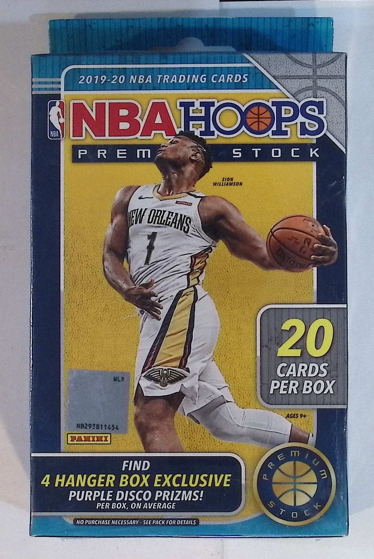 2019-20 Panini NBA Hoops Premium Stock Basketball Hanger Box (1 of 1)