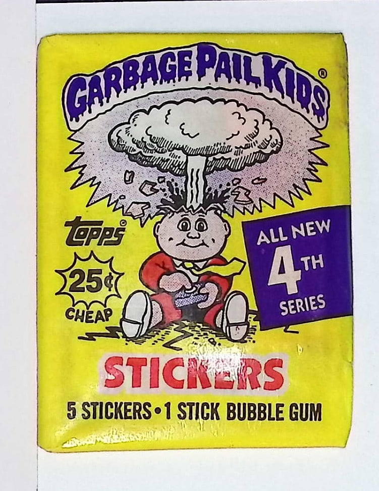 1986 Topps Vintage Garbage Pail Kids Retail Box Wax Pack - 4th Series (1 of 1)