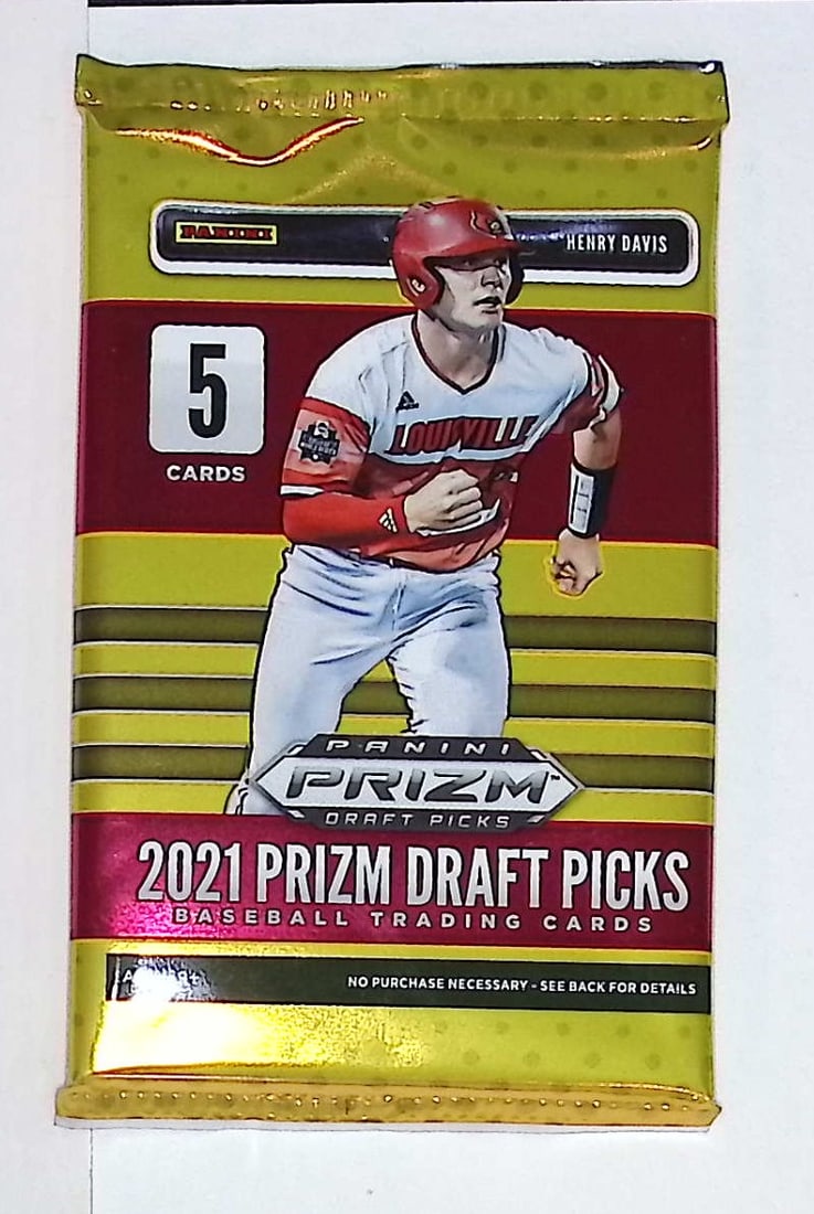 2021 Panini Prizm Draft Picks Baseball BLASTER BOX PACK MLB Trading Cards (1 of 1)