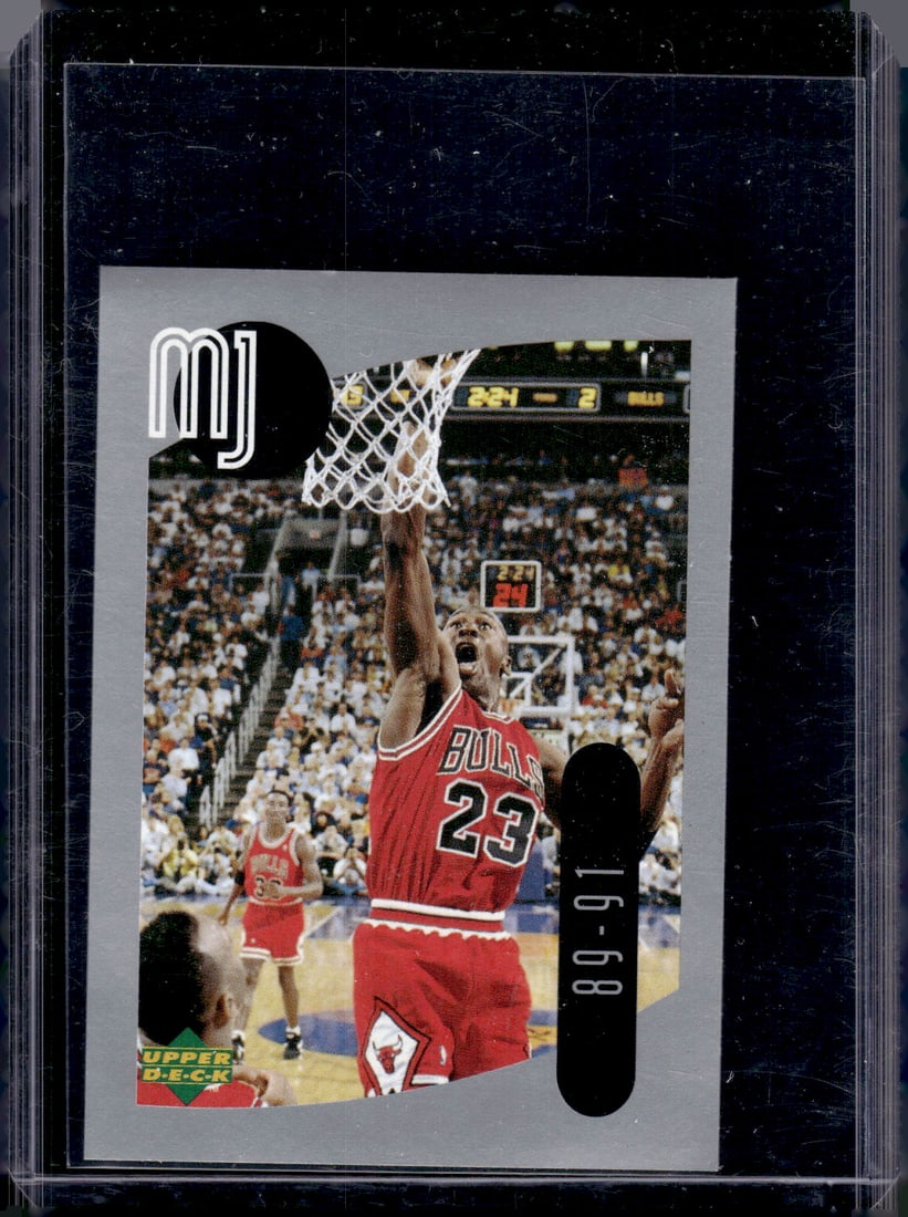Michael Jordan Sticker 1998-99 Upper Deck #32 Chicago Bulls (1 of 2)