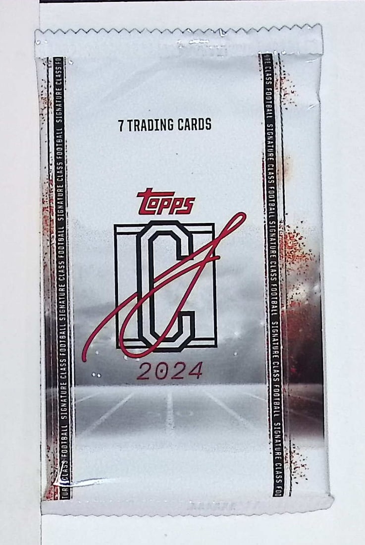 2024 Topps Signature Class Football Cards Blaster Box Pack-Jayden Daniels Rookie Card: Topps Football NFL Trading & Sports Cards, Rookie Cards in this Set Are Jayden Daniels, Bo Nix, JJ McCarthy, Marvin Harrison Jr, Refractors, Prism Refractors, X-Fractors, Sports Cards for Sale Near Me