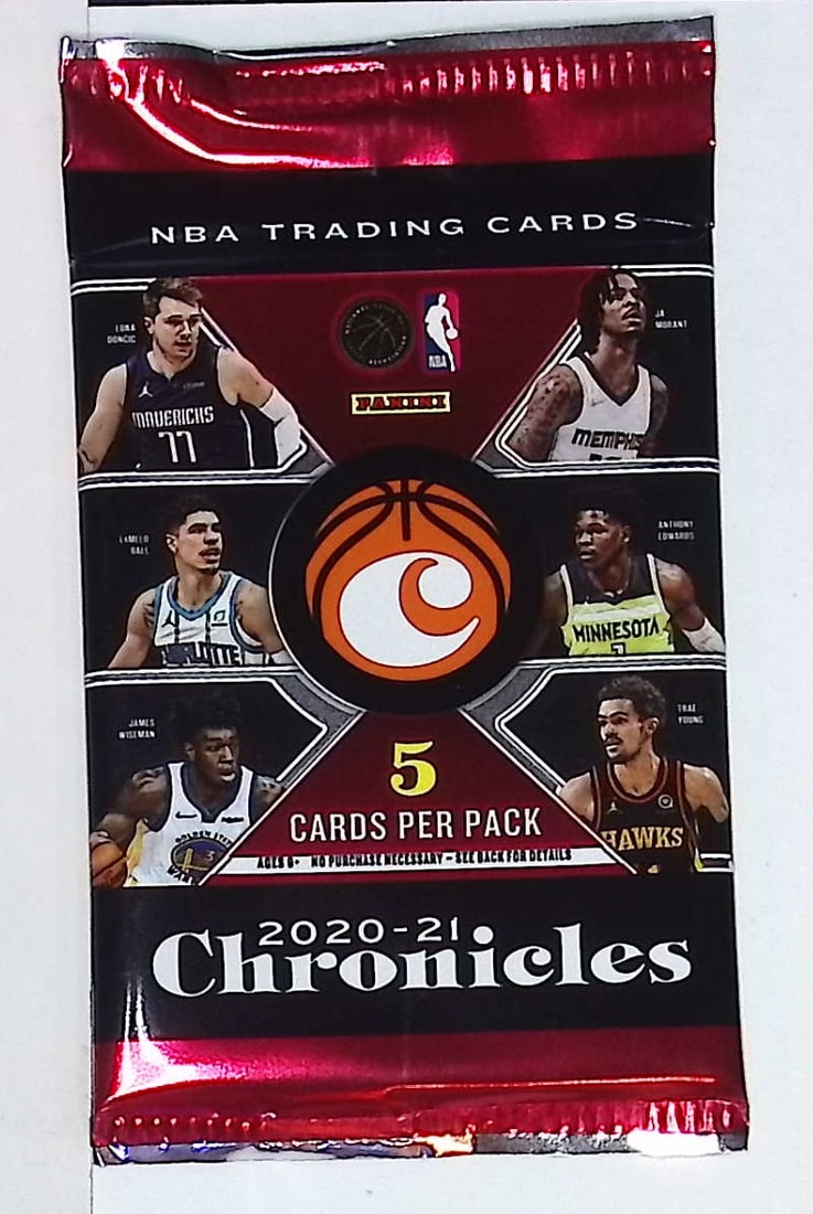 2020-21 Panini Chronicles Basketball Cards Hanger Value Pack Sports Cards (1 of 1)