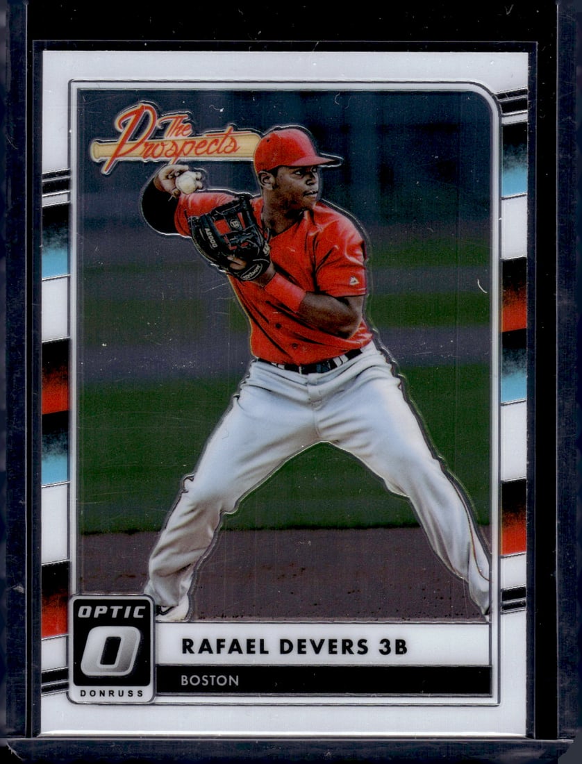 Rafael Devers The Prospects Pre Rookie 2016 Donruss Optic #TP8 Boston Red Sox (1 of 2)