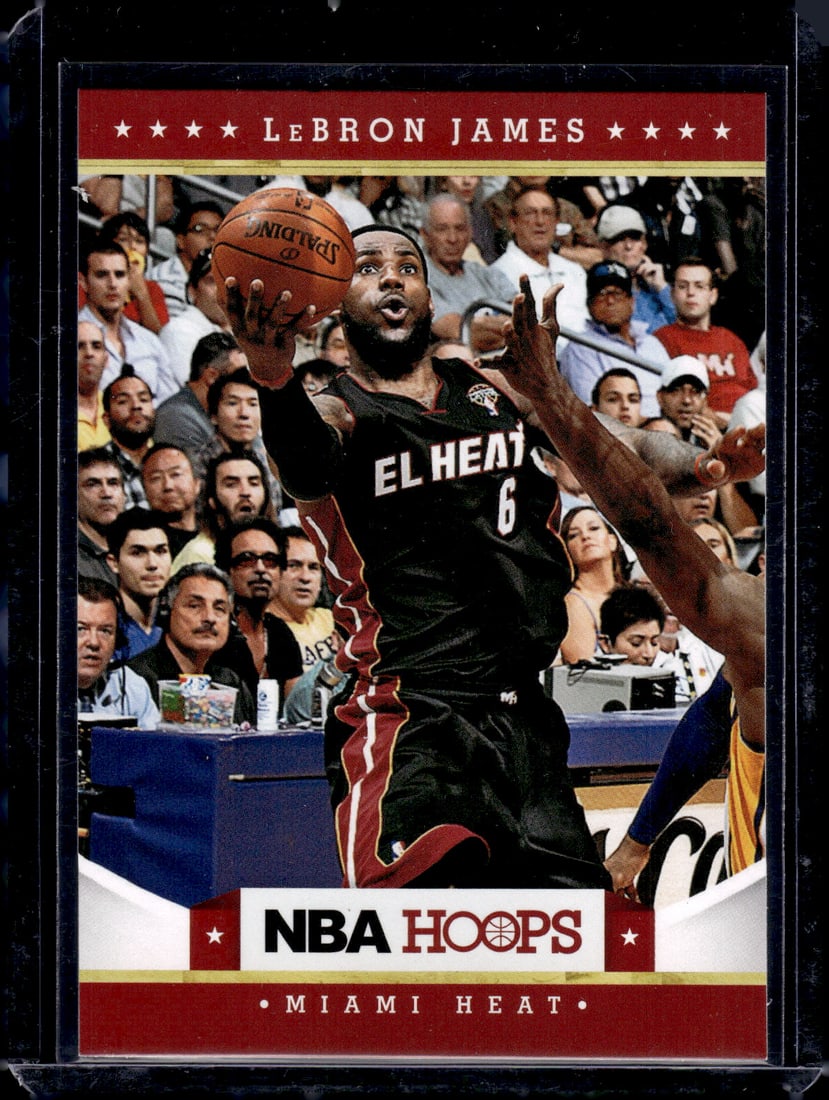 LeBron James 2012-13 NBA Hoops #156 Miami Heat (1 of 2)