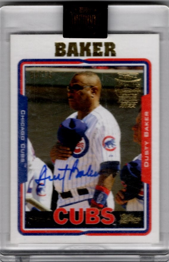 Dusty Baker Auto /59 2022 Topps Archives Signature Series #272 (1 of 2)